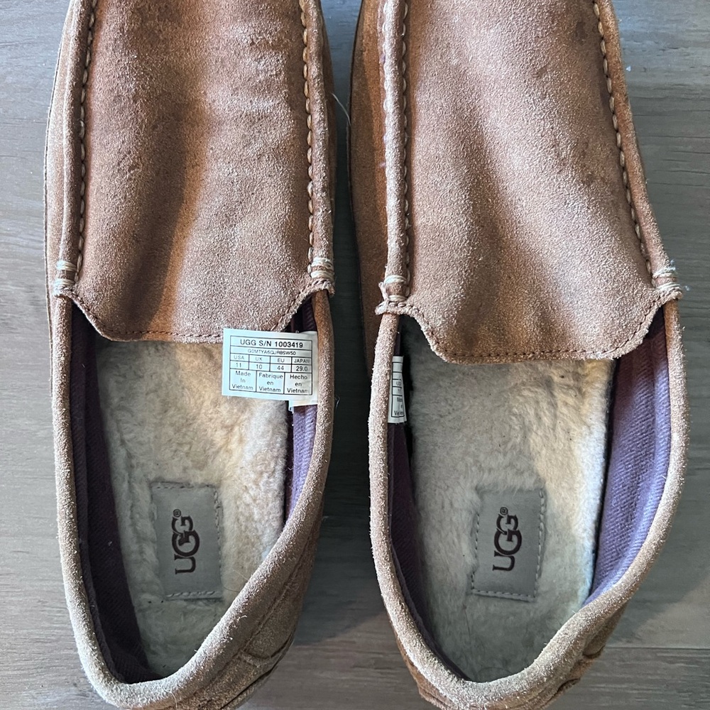 UGG Brown Suede Loafers UGG Alder Slip-On